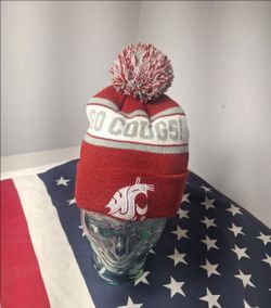 GO COUGS Beanie Winter Cap with Pom