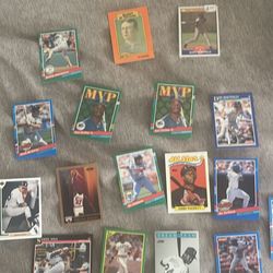 Ken Griffey jr , Bo Jackson, Barry Bonds, Michael Jordan 