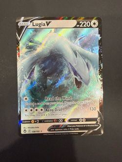 Pokemon, Lugia V - SWSH12: Silver Tempest