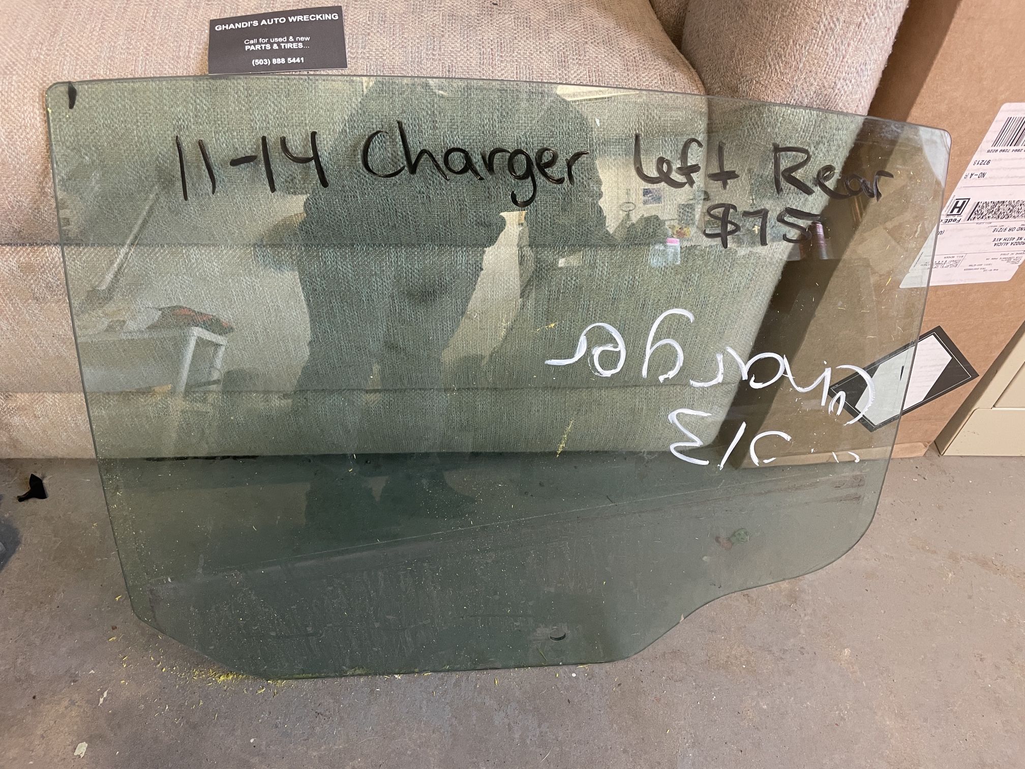 11-14 Dodge CHARGER WINDOW $75