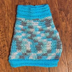 Dog Crocheted Pullover Sweater