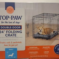 Top Paw 25in Folding Crate