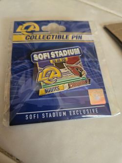 Los Angeles Rams vs Arizona Cardinals Game Pin~2026