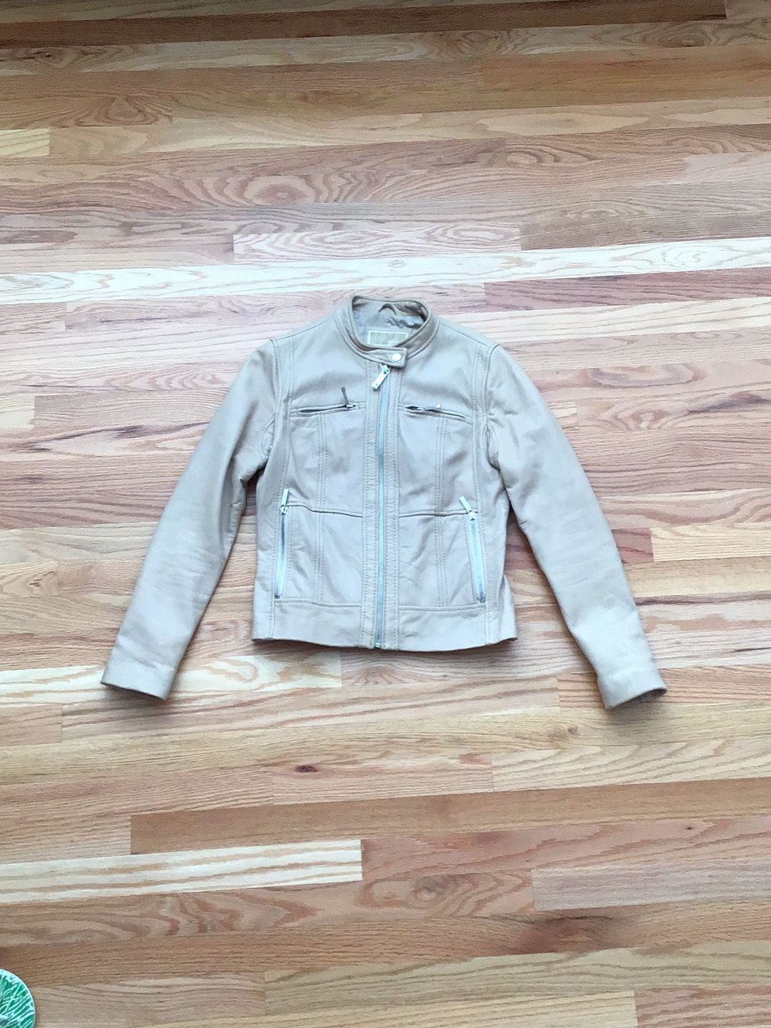 Authentic Michael Kors Leather Jacket Size S