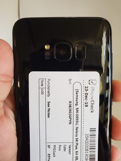 Samsung galaxy s8 plus unlocked