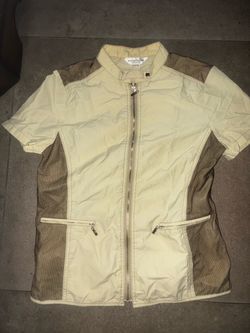 Position Short Sleeve Zip-Up Jacket