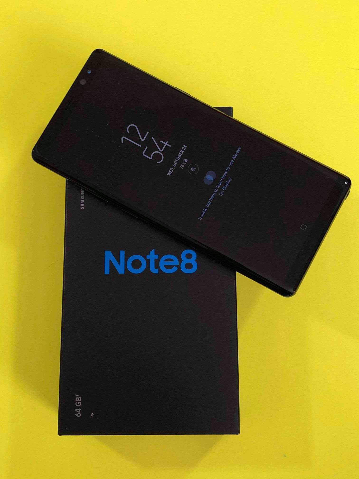 Samsung Note 8 Unlocked for Any Phone Service