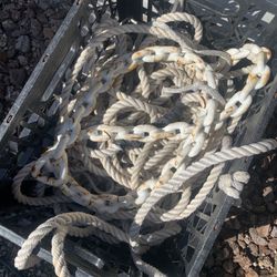 Boat Anchor Rope And Chain 