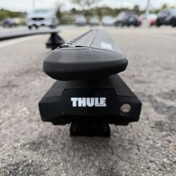 Thule Wing bar Evo, EVO Clamp, Fit Kit, 4 Lock Cores