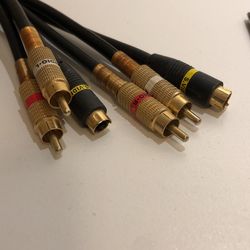 12 Ft S Video Composite RCA Durable Cable