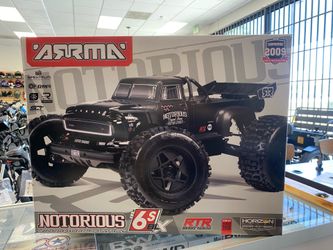 Arrma notorious 6S BLX Brushless Monster Truck