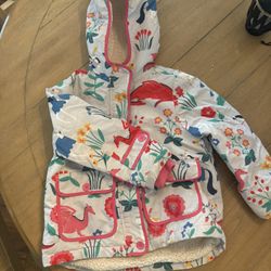 Mini Boden Kids Snow Jacket W Gloves