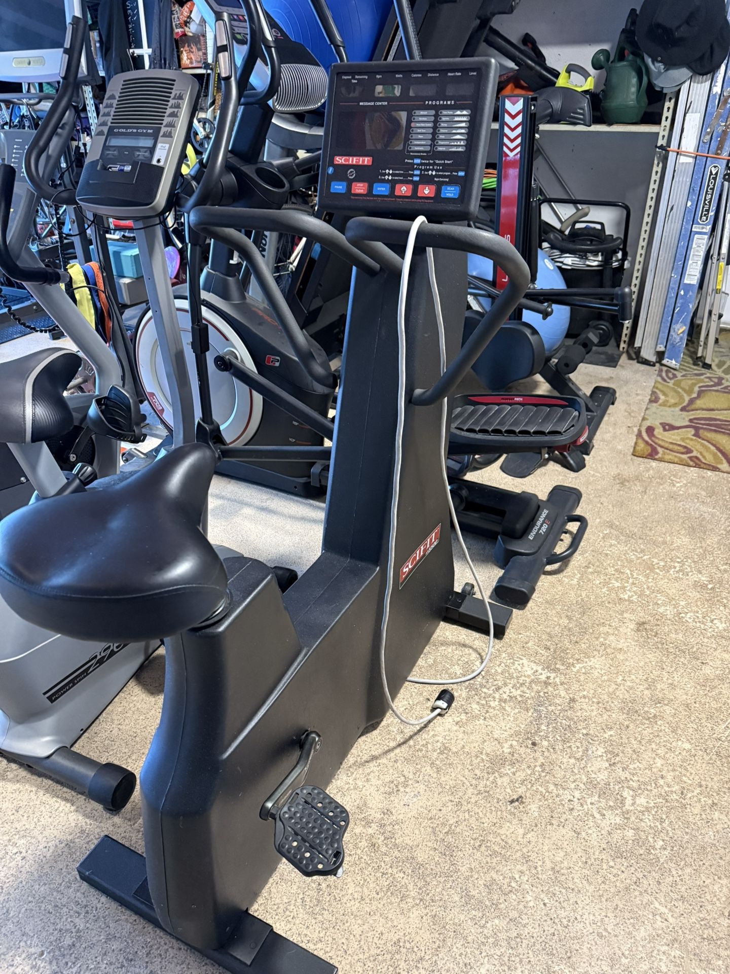 Scifit 5500 Upright Exercise Bike Commercial Rehab