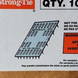 NEW Simpson Strong-Tie Mending Plates MP24, Box of 100