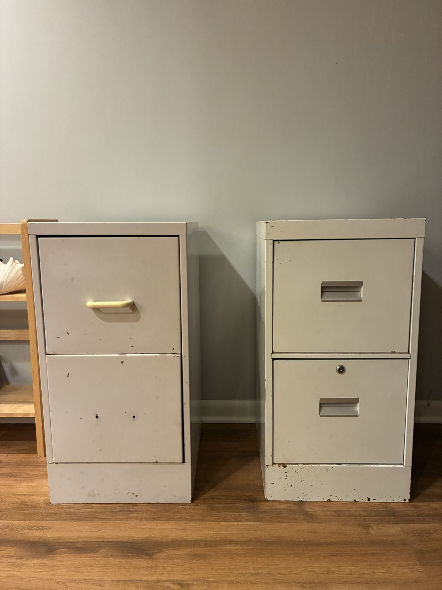Two File Cabinets