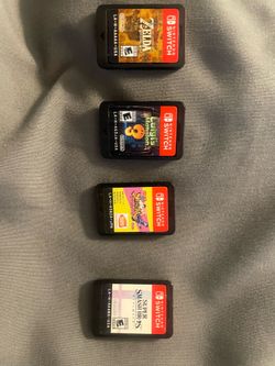 Four Nintendo Switch games 80$ total