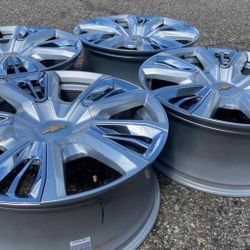 22” OEM Chevy Silverado Suburban High Country GMC Sierra We Finance Rims Wheels Set