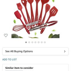 Color Black - Silicone 10 Piece Kitchen Tool