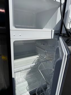 Mini White Top-Freezer Refrigerator
