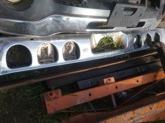 STRAIGHT REAR BUMPER FOR A 69 CHEVY IMPALA