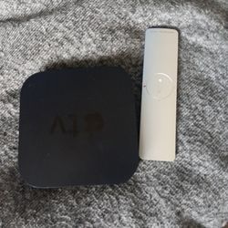 Apple Tv Home With Remote