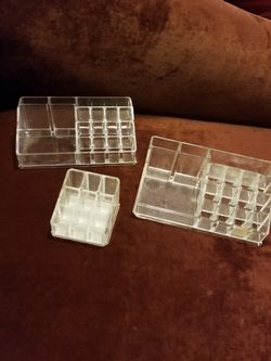 Makeup organizers