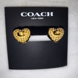New Coach Earrings 