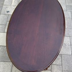 Oval Coffee Table 