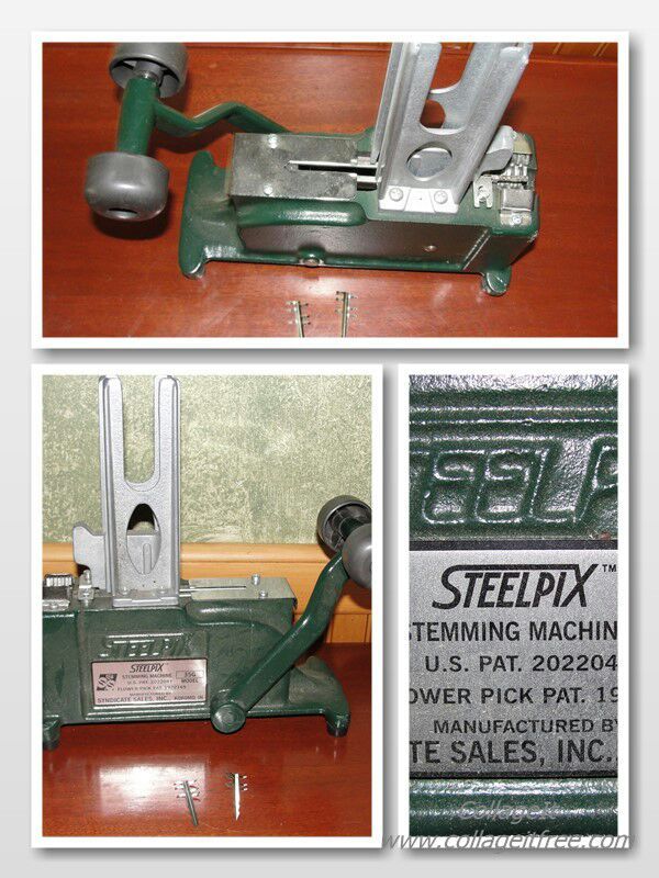 STEELPIX Floral Stemming Machine model 35G