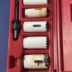 Snap-on Tools HOLE SAW SET - 6 pc Set - LHS606C - USA Blue-Point)