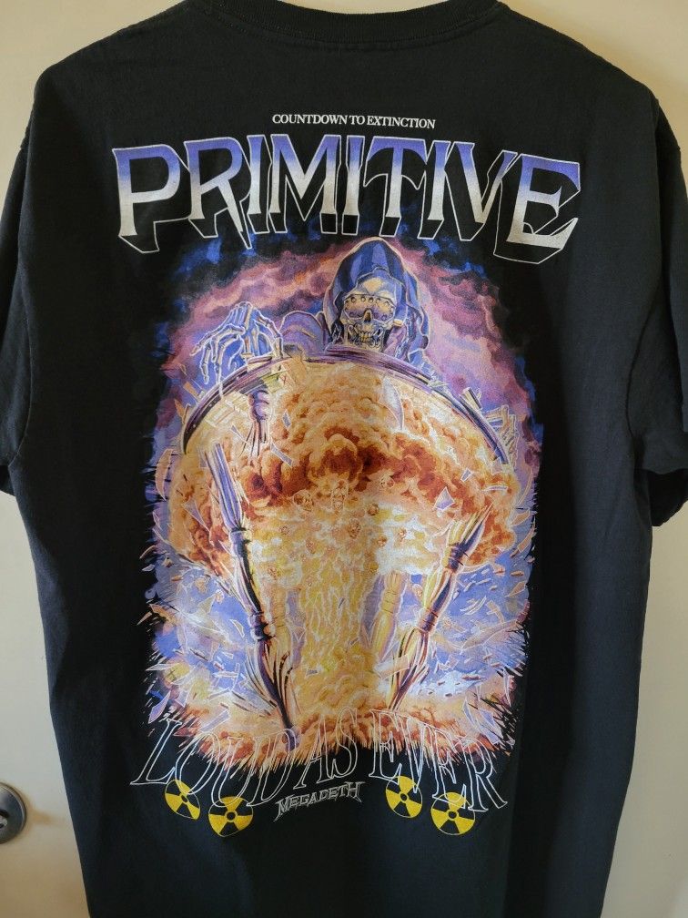 MEGADETH x PRIMITIVE Brand Collab T-SHIRT