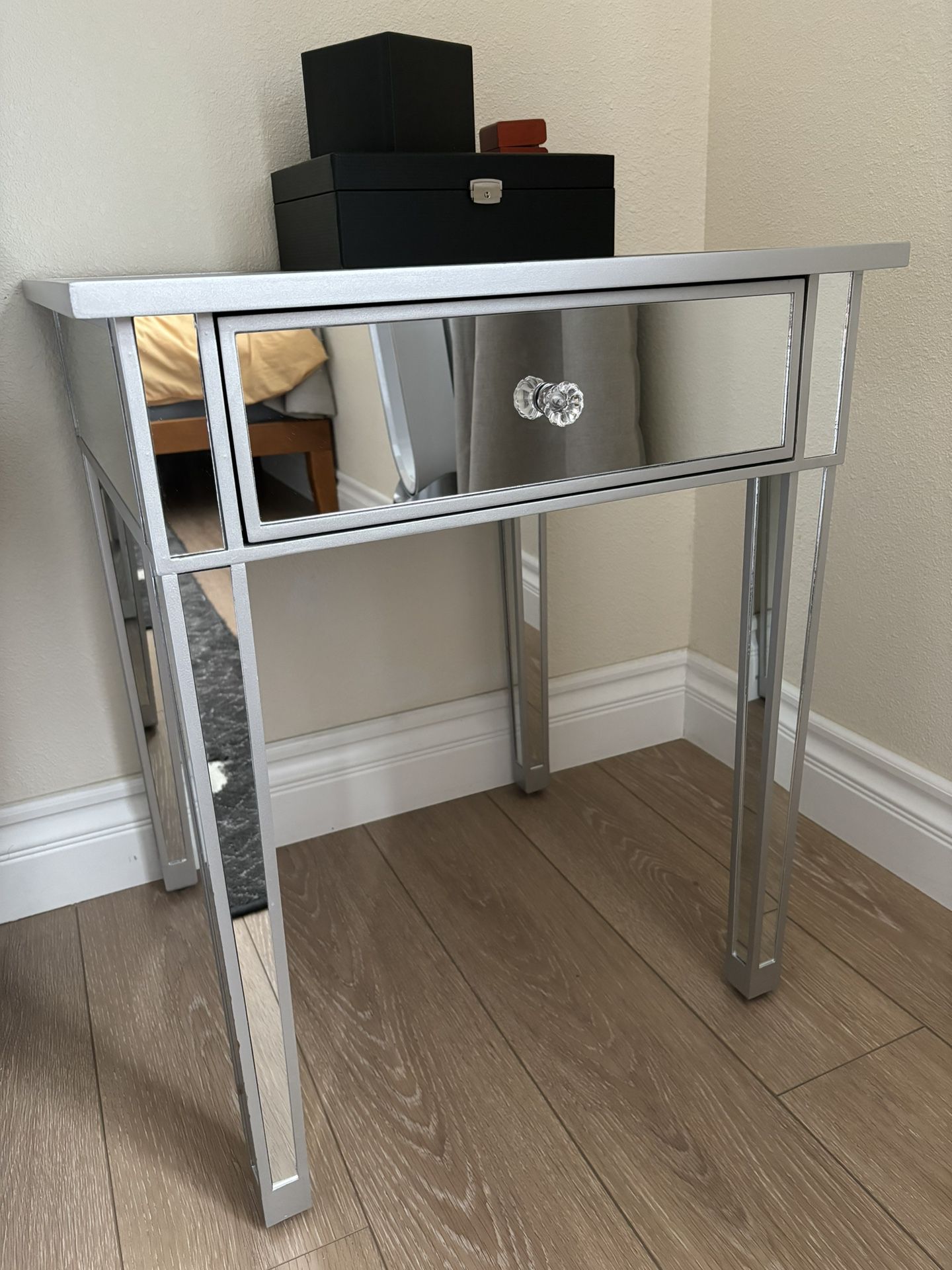 Mirrored End Tables