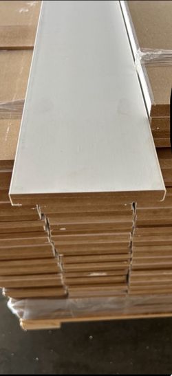 5 1/2 Inch Wall Base Baseboard Moulding 16 Feet   $12.79 per piece   16 feet per piece