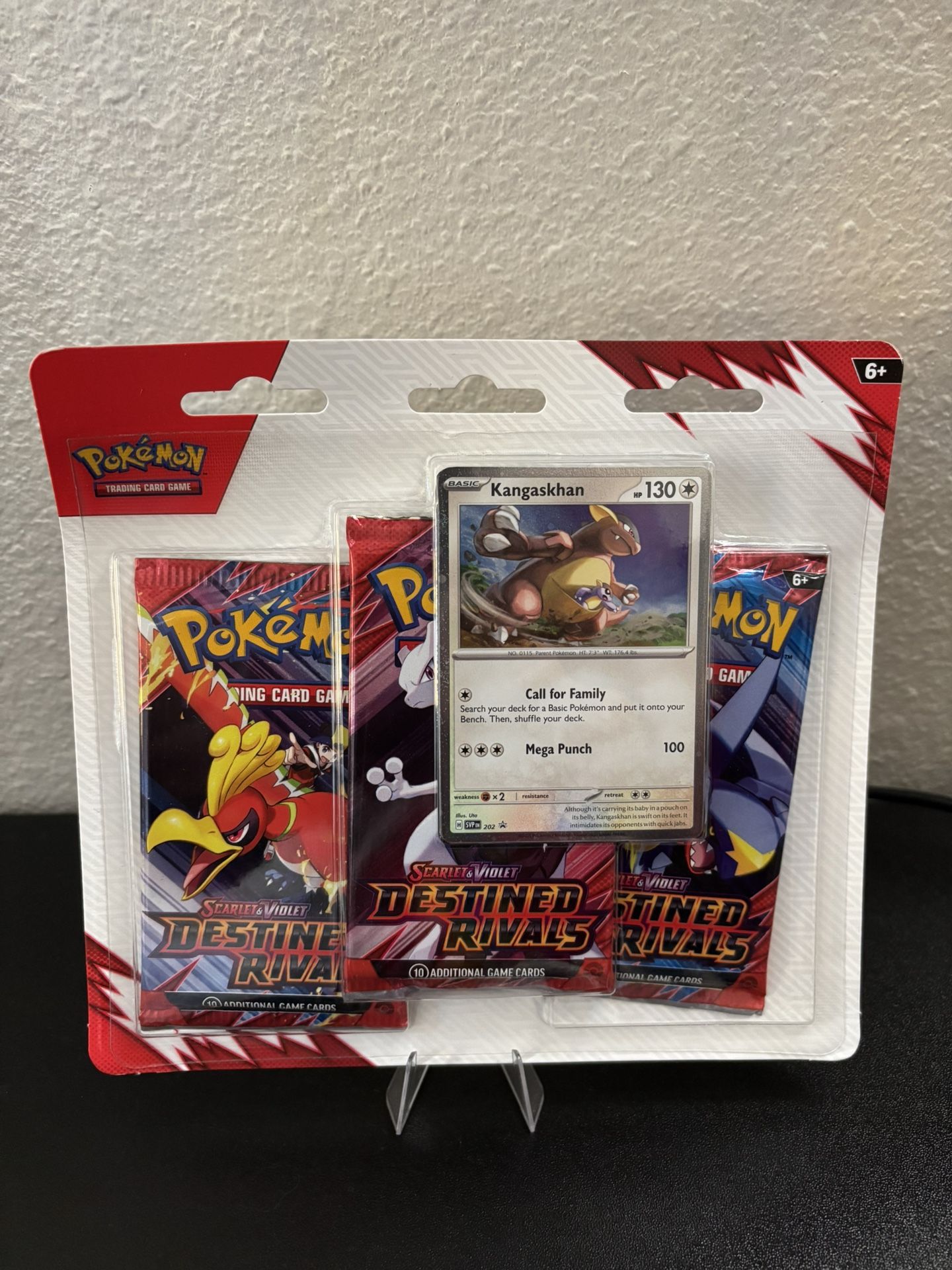 Pokemon Destined Rivals 3 Pack Blister