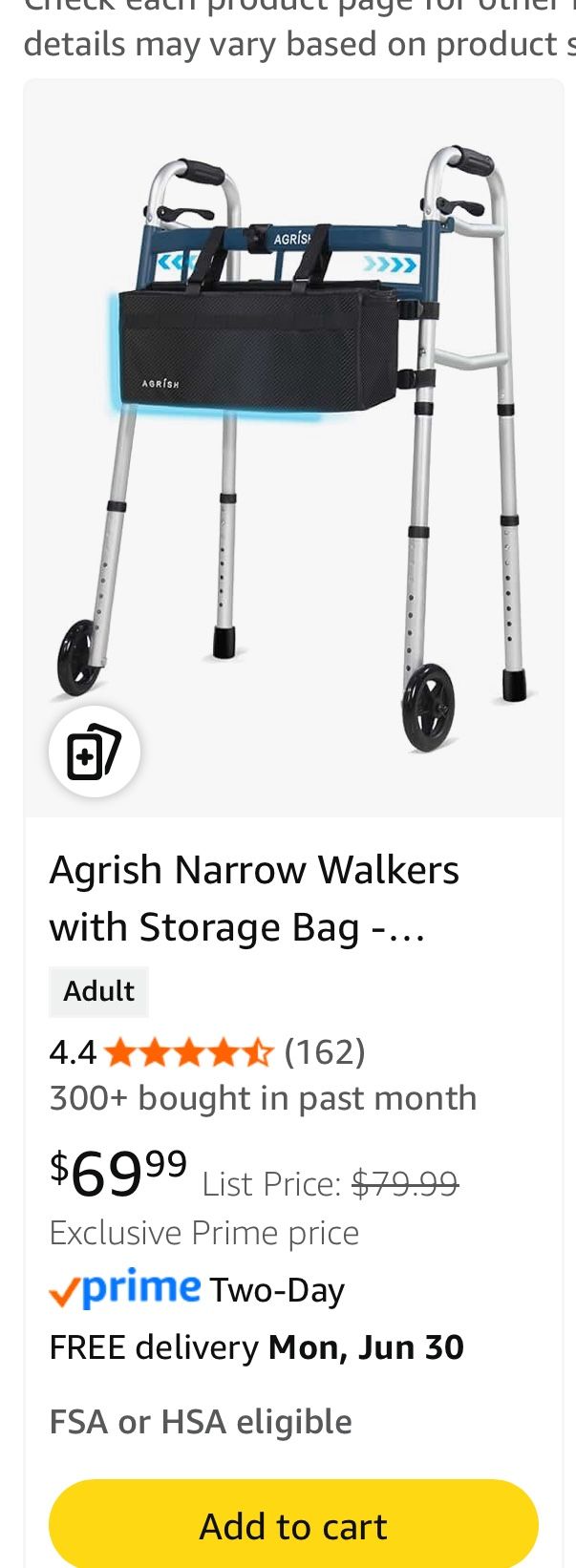 Agrish Narrow Walker