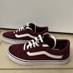 Vans Ward Lo Sneaker Burgundy