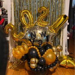 New Year Balloons