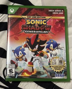 Sonic & Shadow Generations XboxX/S