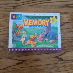Vintage Winnie The Pooh Memory Game