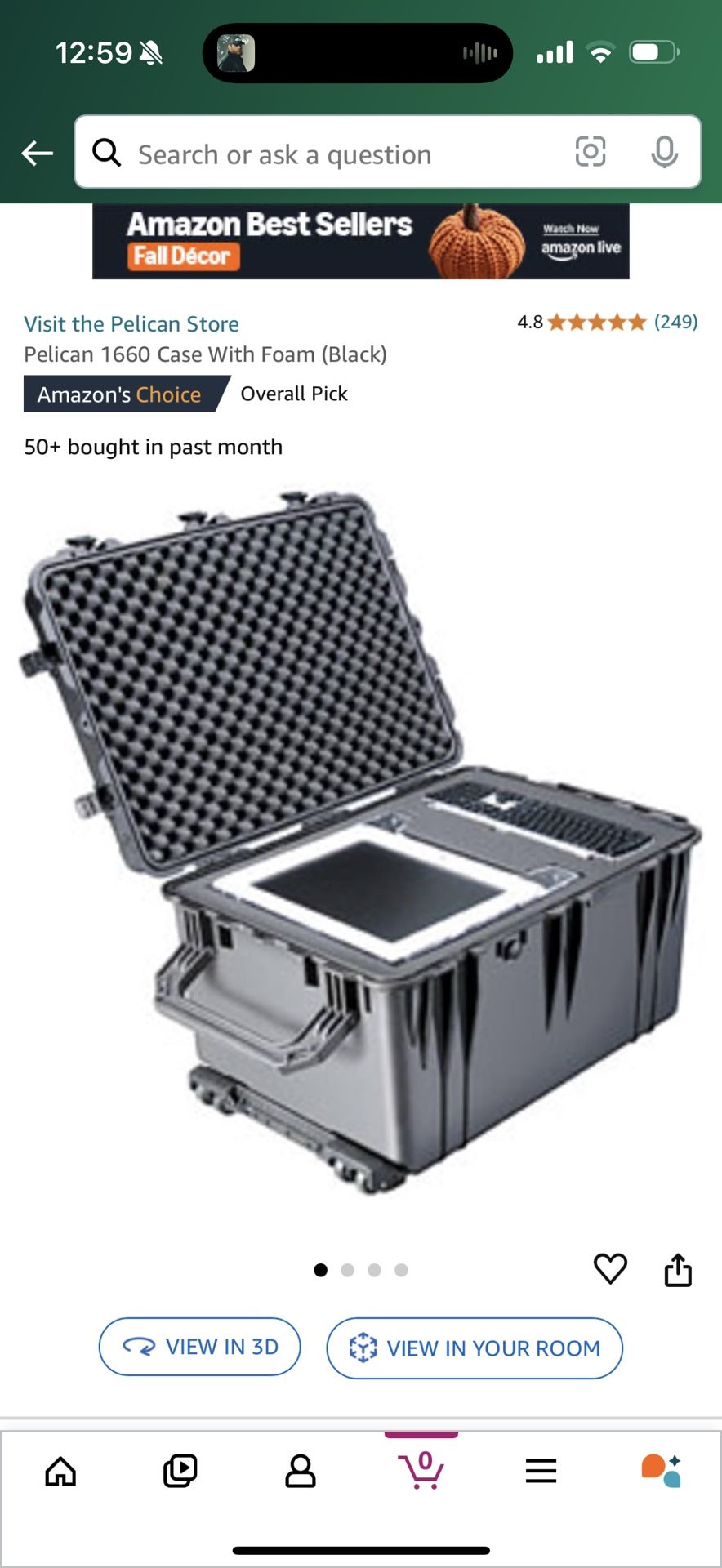 Pelican 1660 Case