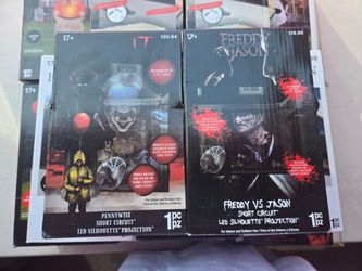 Halloween Horror LED Silhouette Projection Lights