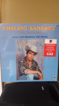 Chalino Sanchez "Alma Enamorada " Music On Lp Vynil Record 