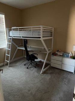 Bunk  Bed with Bunkie Board