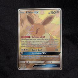 Pokemon Eevee Gx Sun & Moon Promo