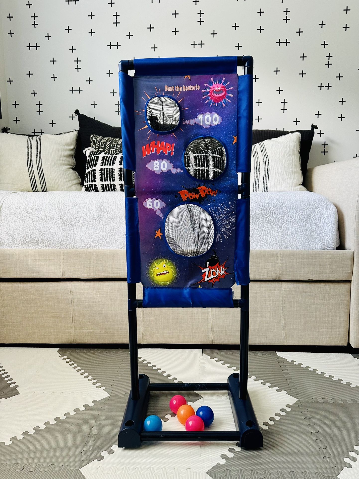 Moving Target Ball Shooting Game