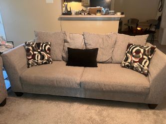 NEED GONE ASAP Grey Sofa and Loveseat