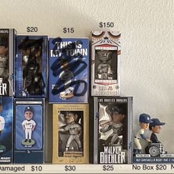 Variety Of Dodger Bobbleheads