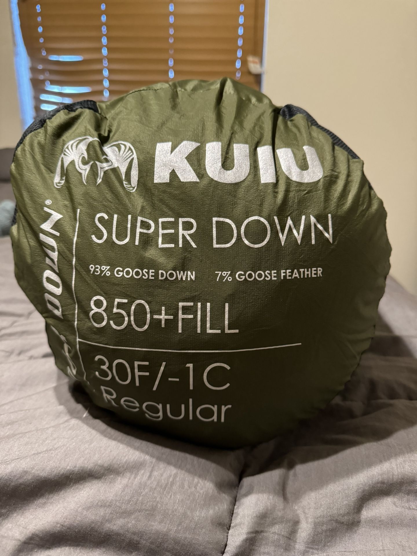 Kuiu Mummy Sleeping bag