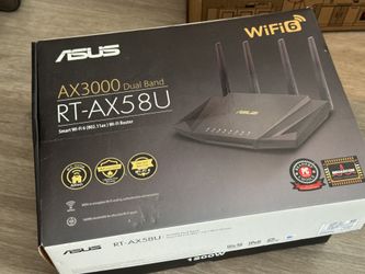 ASUS RT-AX58U AX3000 Dual Band WiFi 6 Router