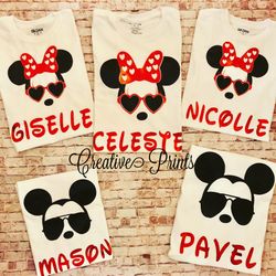 Disney personalized shirts
